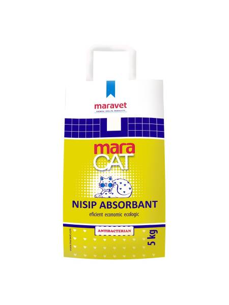 Maracat Nisip Absorbant Pisici 5kg