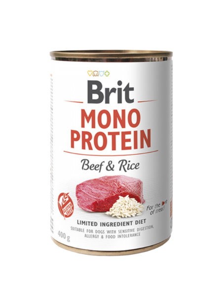 Brit Mono Protein Vita Orez 400G - conserva caine