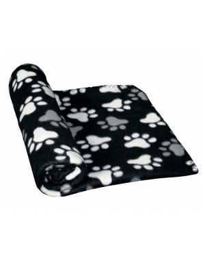 Patura "Pippa" neagra 70x100cm