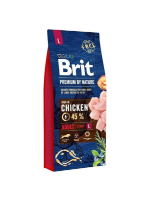 Brit Premium by Nature Adult L 8KG, Pui - hrana uscata caini